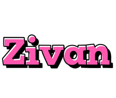 Zivan girlish logo