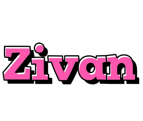 Zivan girlish logo