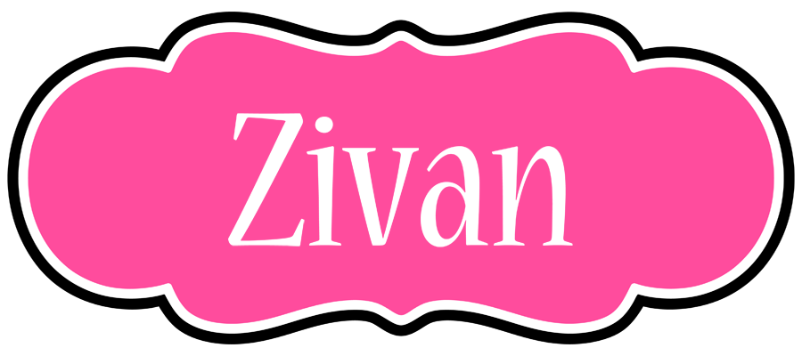 Zivan invitation logo
