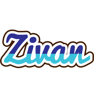 Zivan raining logo