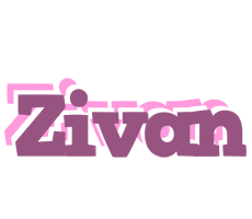 Zivan relaxing logo