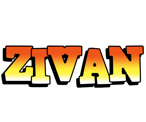 Zivan sunset logo