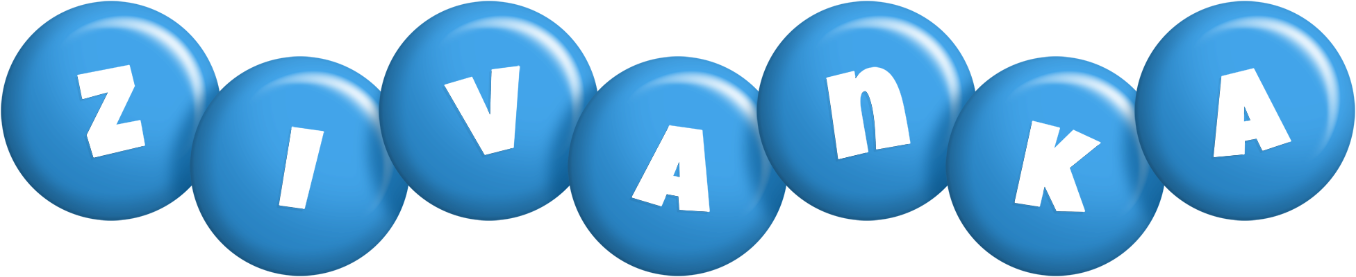 Zivanka candy-blue logo