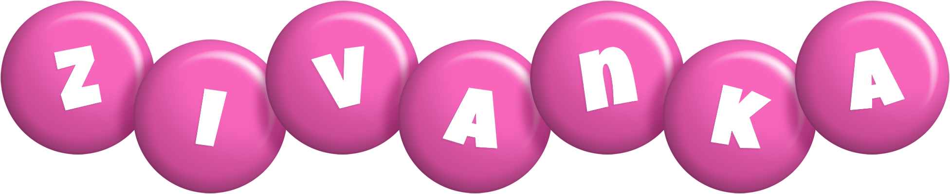 Zivanka candy-pink logo