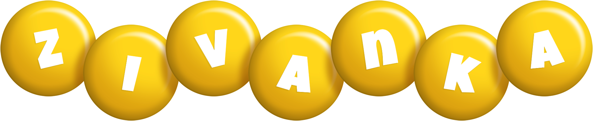 Zivanka candy-yellow logo