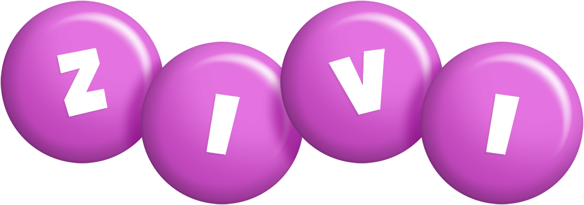 Zivi candy-purple logo