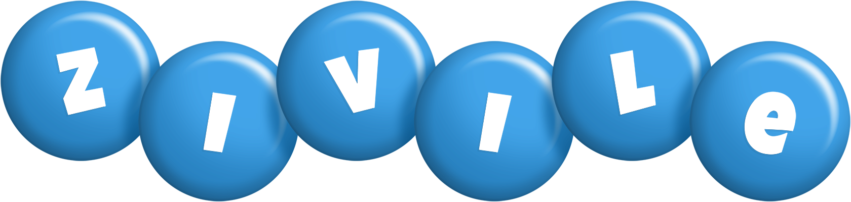 Zivile candy-blue logo