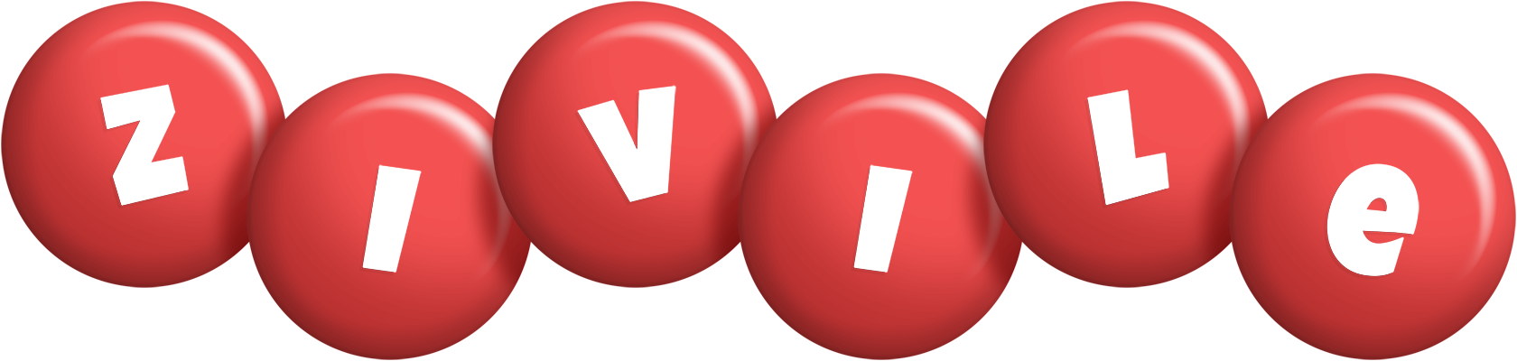 Zivile candy-red logo