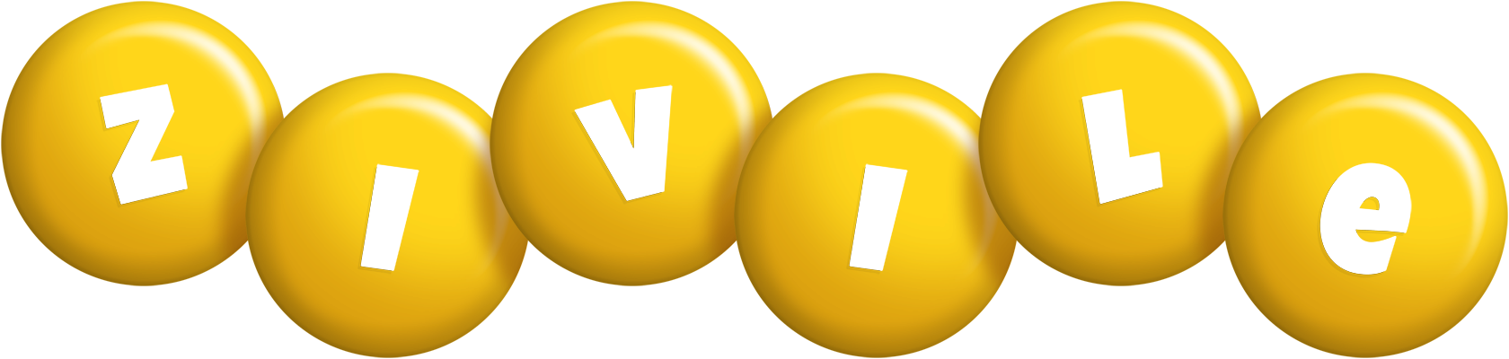 Zivile candy-yellow logo