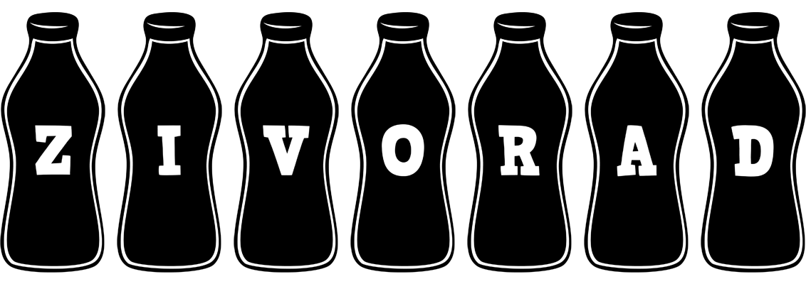 Zivorad bottle logo