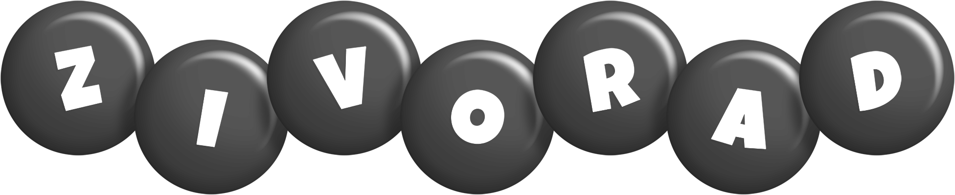 Zivorad candy-black logo