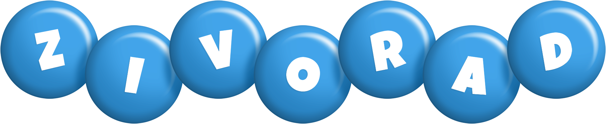 Zivorad candy-blue logo