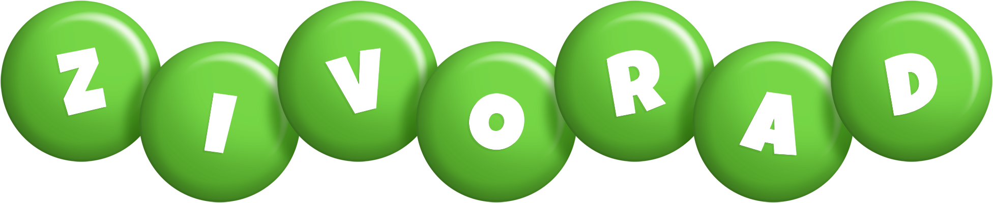 Zivorad candy-green logo