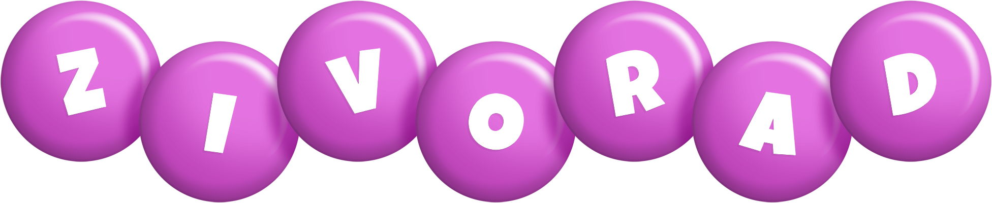 Zivorad candy-purple logo