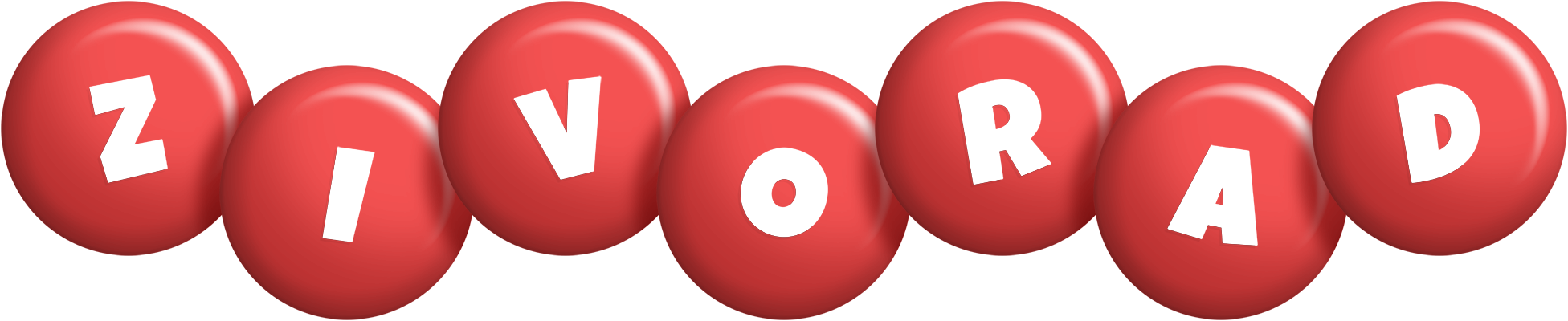 Zivorad candy-red logo