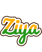 Ziya banana logo