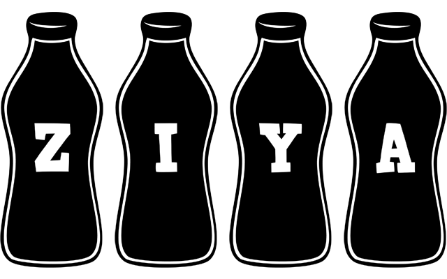 Ziya bottle logo