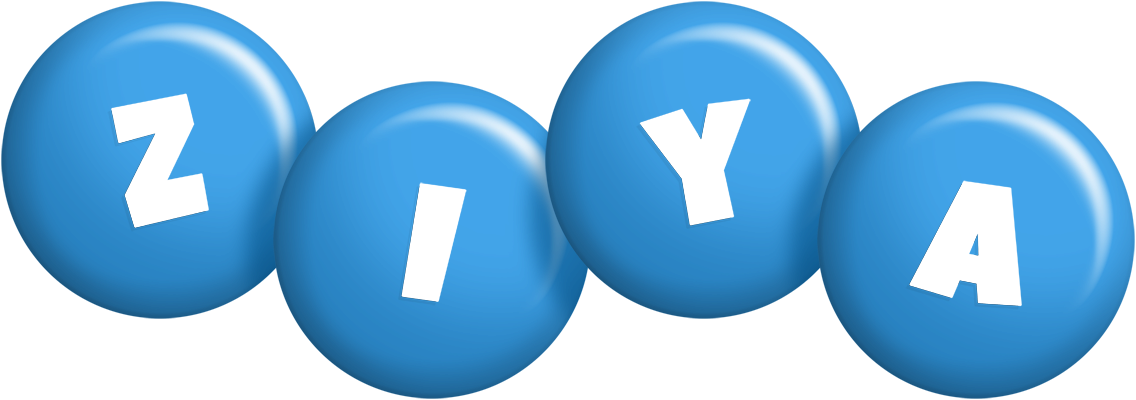 Ziya candy-blue logo