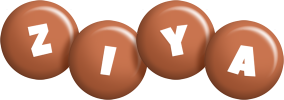 Ziya candy-brown logo