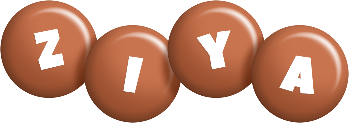 Ziya candy-brown logo