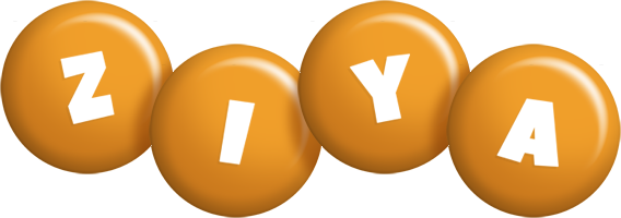 Ziya candy-orange logo