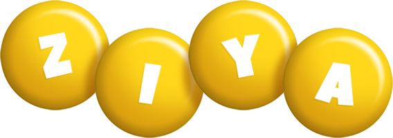 Ziya candy-yellow logo
