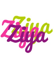 Ziya flowers logo