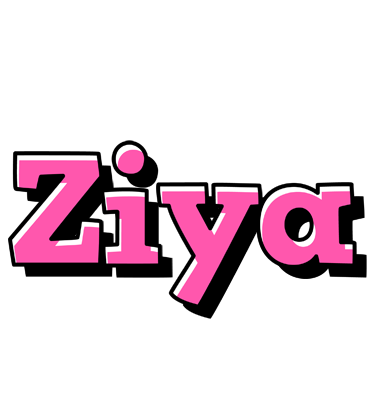 Ziya girlish logo