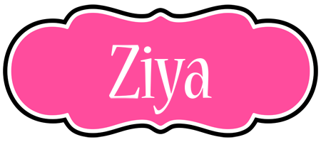 Ziya invitation logo