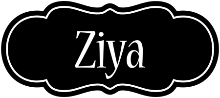 Ziya welcome logo