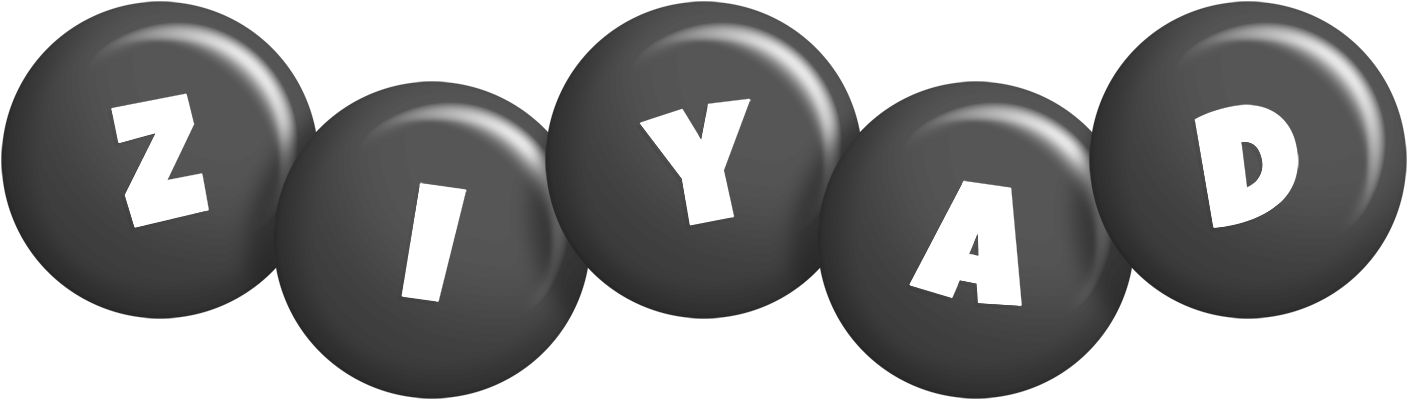Ziyad candy-black logo