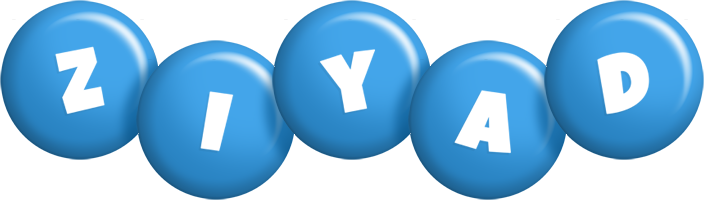 Ziyad candy-blue logo