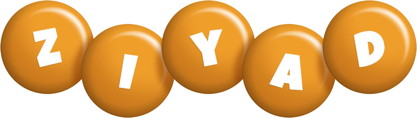 Ziyad candy-orange logo