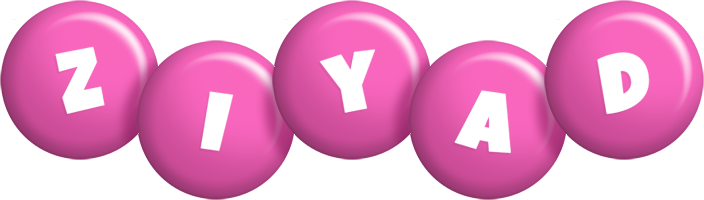 Ziyad candy-pink logo