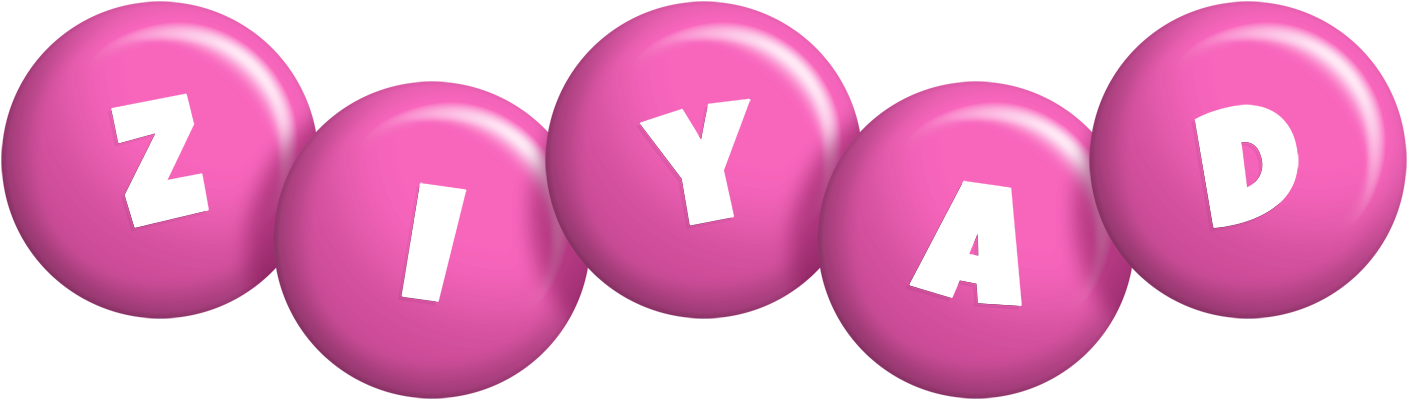 Ziyad candy-pink logo