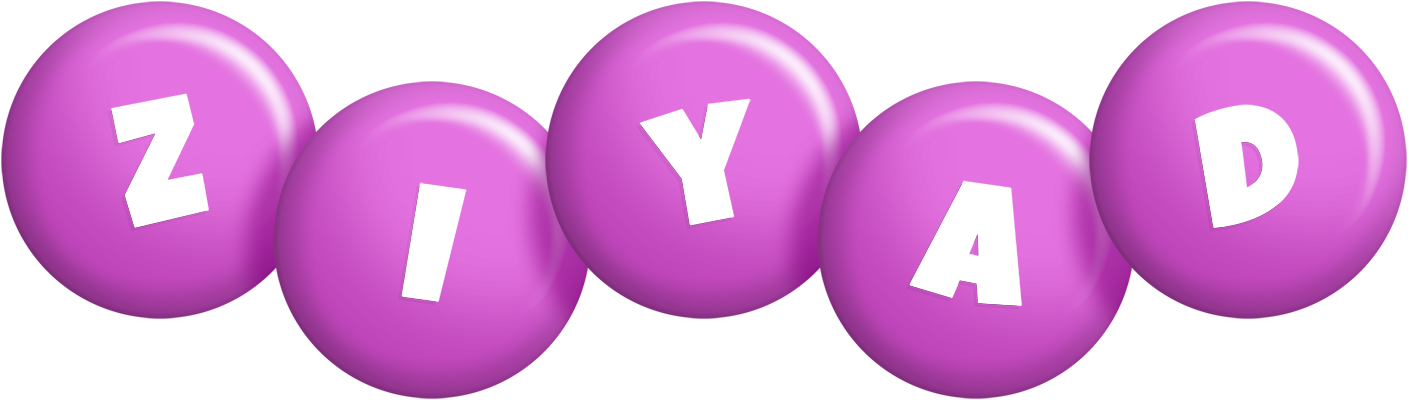 Ziyad candy-purple logo