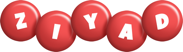 Ziyad candy-red logo