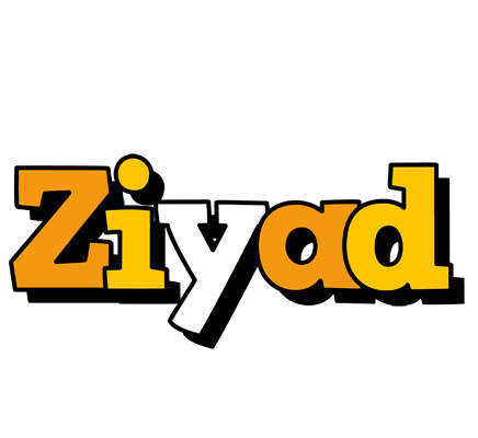 Ziyad cartoon logo