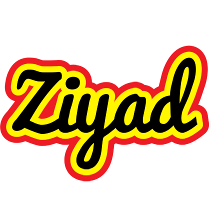 Ziyad flaming logo