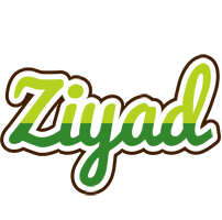 Ziyad golfing logo