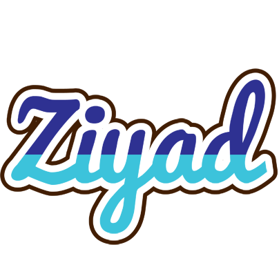 Ziyad raining logo