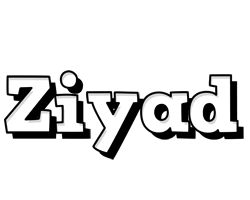 Ziyad snowing logo