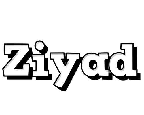Ziyad snowing logo