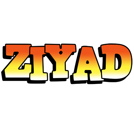 Ziyad sunset logo