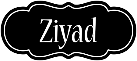 Ziyad welcome logo