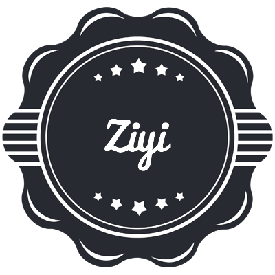 Ziyi badge logo