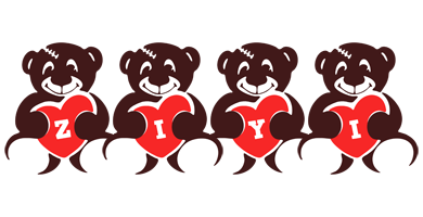 Ziyi bear logo
