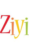 Ziyi birthday logo