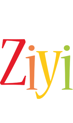 Ziyi birthday logo