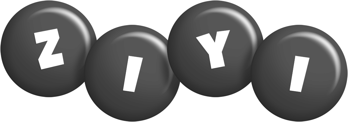 Ziyi candy-black logo